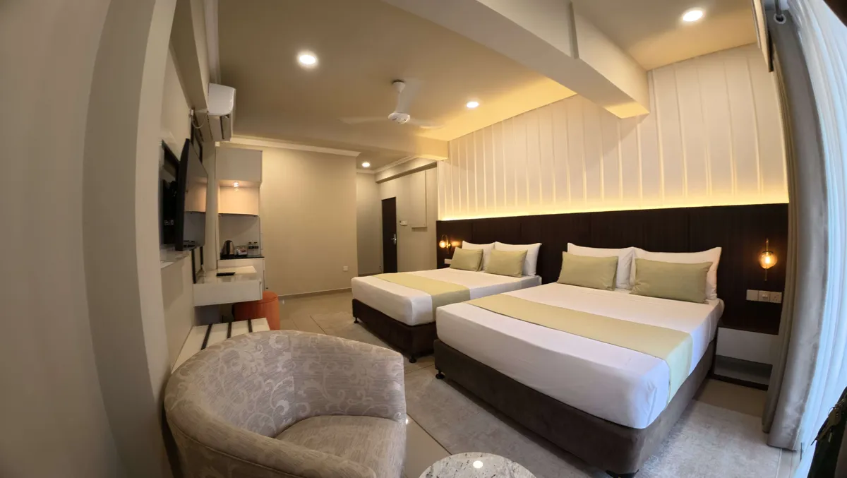 Deluxe Quadruple Room at Hotel Grand Amanee