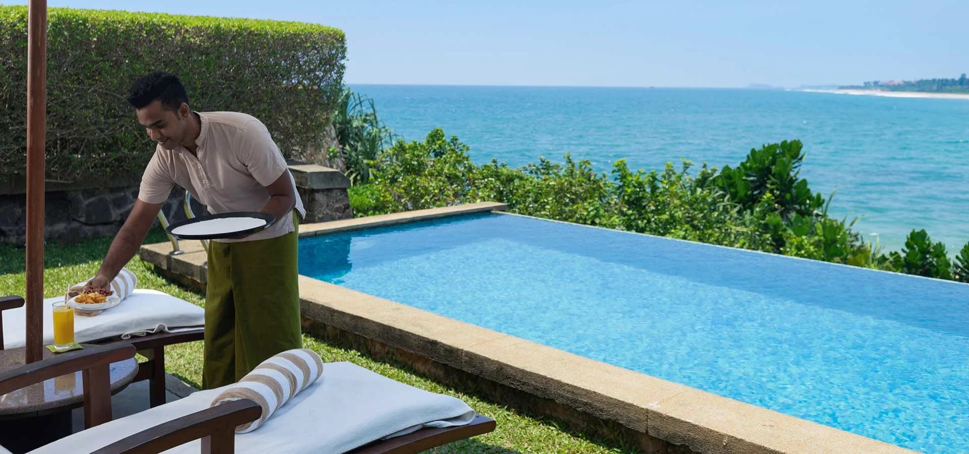 Coastal retreat at Jetwing Saman Villas in Bentota
